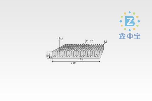 XZB-24CM-6型材散熱器