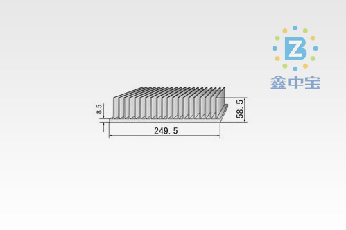 XZB-24CM-5型材散熱器