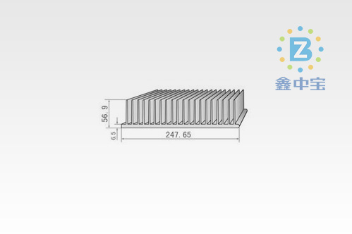 XZB-24CM-4型材散熱器