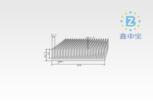 XZB-23CM-5型材散熱器