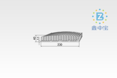 XZB-23CM-2型材散熱器
