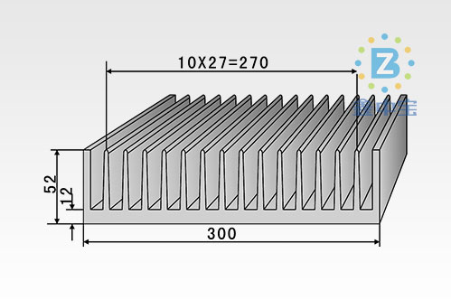 20cm型材散熱器-26