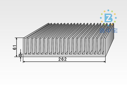 20cm型材散熱器-25
