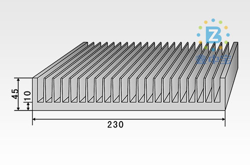 20cm型材散熱器-13
