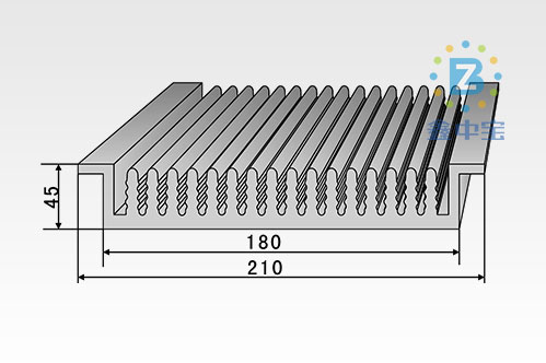 20cm型材散熱器-9