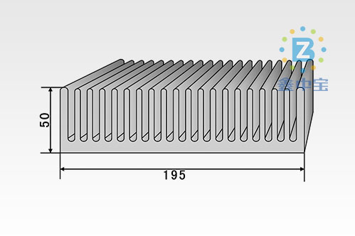 19cm型材散熱器-5