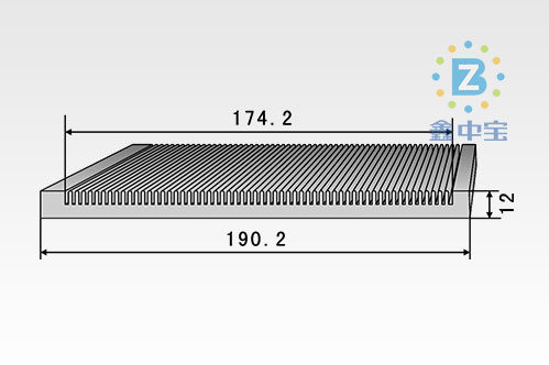 19cm型材散熱器-1