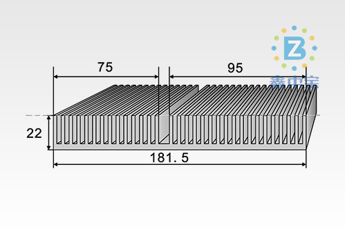 18cm型材散熱器-2