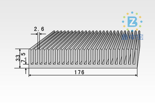 17cm型材散熱器-10