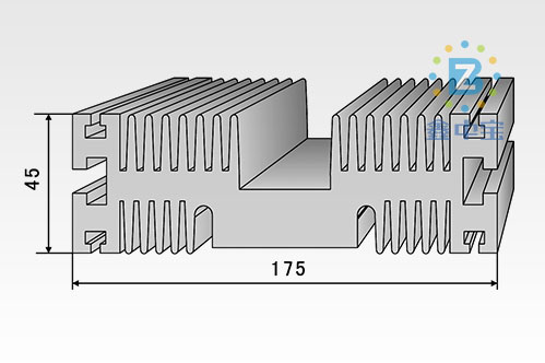 17cm型材散熱器-8