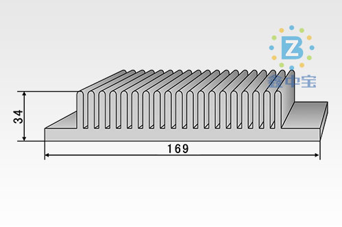 16cm型材散熱器-9