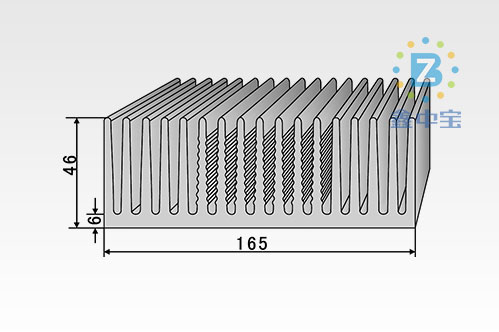16cm型材散熱器-8