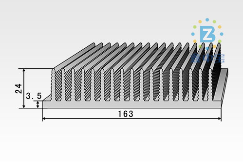 16cm型材散熱器-7