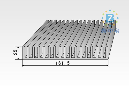 16cm型材散熱器-6