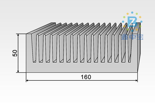 16cm型材散熱器-2
