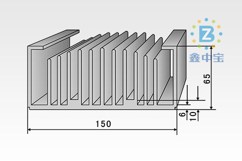 15cm型材散熱器-5