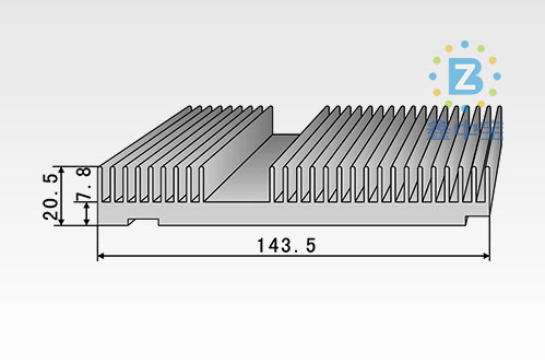 14cm型材散熱器-11