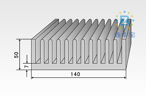 14cm型材散熱器-8