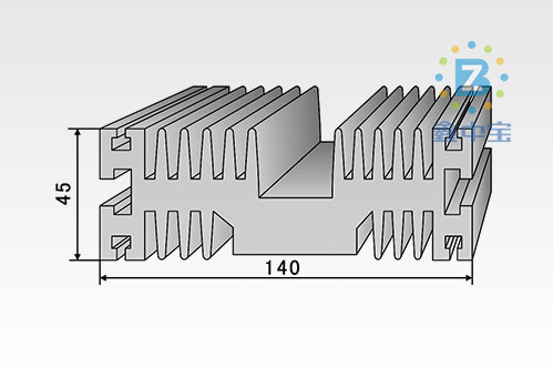14cm型材散熱器-7