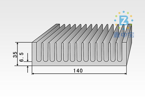 14cm型材散熱器-3