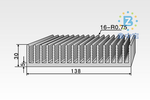 13cm型材散熱器-10