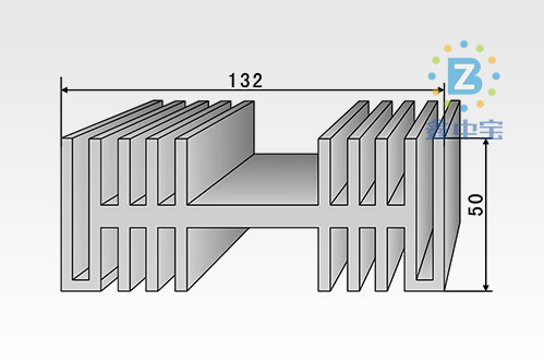 13cm型材散熱器-6