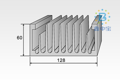 12cm型材散熱器-27