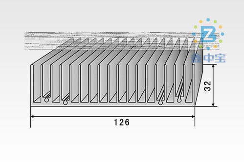 12cm型材散熱器-25