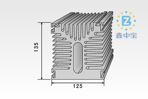 12cm型材散熱器-23