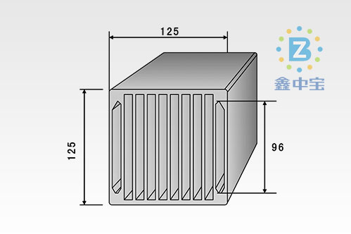 12cm型材散熱器-22