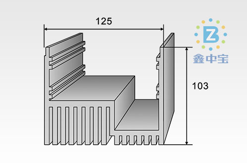 12cm型材散熱器-21