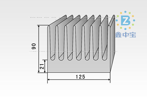 12cm型材散熱器-20