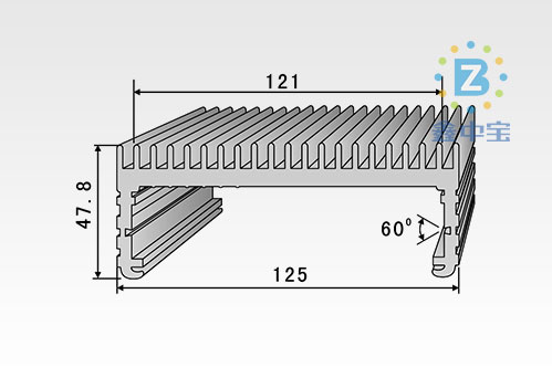 12cm型材散熱器-19