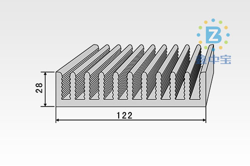 12cm型材散熱器-15