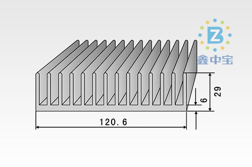 12cm型材散熱器-14