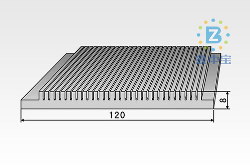 12cm型材散熱器-1
