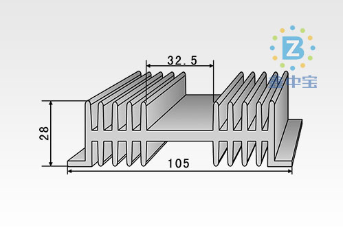 10cm型材散熱器-18