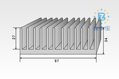 9cm型材散熱器-12