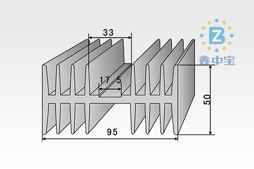 9cm型材散熱器-8