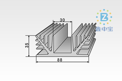 8cm型材散熱器-14