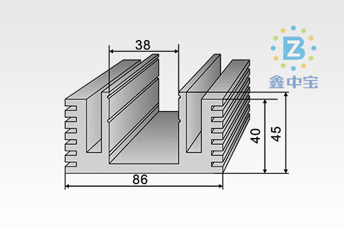 8cm型材散熱器-13