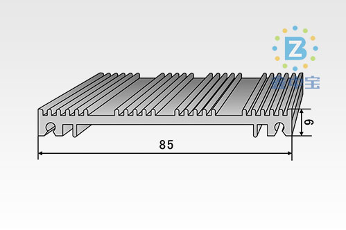 8cm型材散熱器-8
