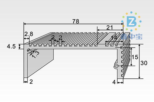 7cm型材散熱器-28