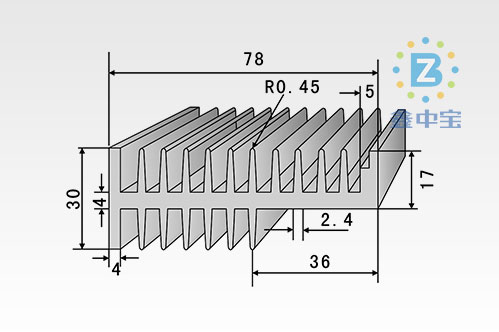 7cm型材散熱器-27