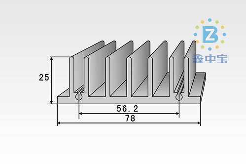7cm型材散熱器-26