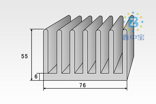 7cm型材散熱器-25