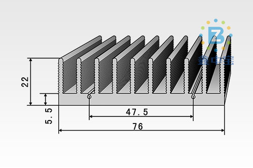 7cm型材散熱器-24