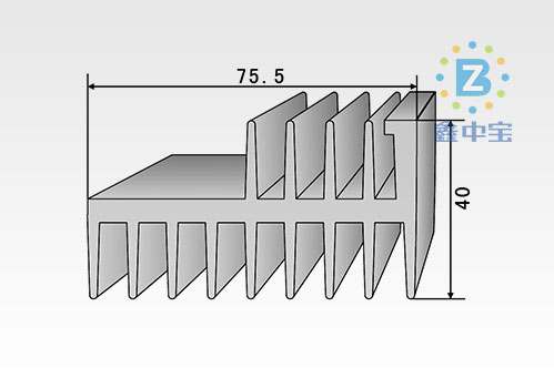 7cm型材散熱器-23