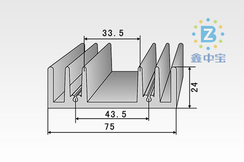 7cm型材散熱器-19