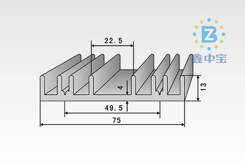 7cm型材散熱器-17